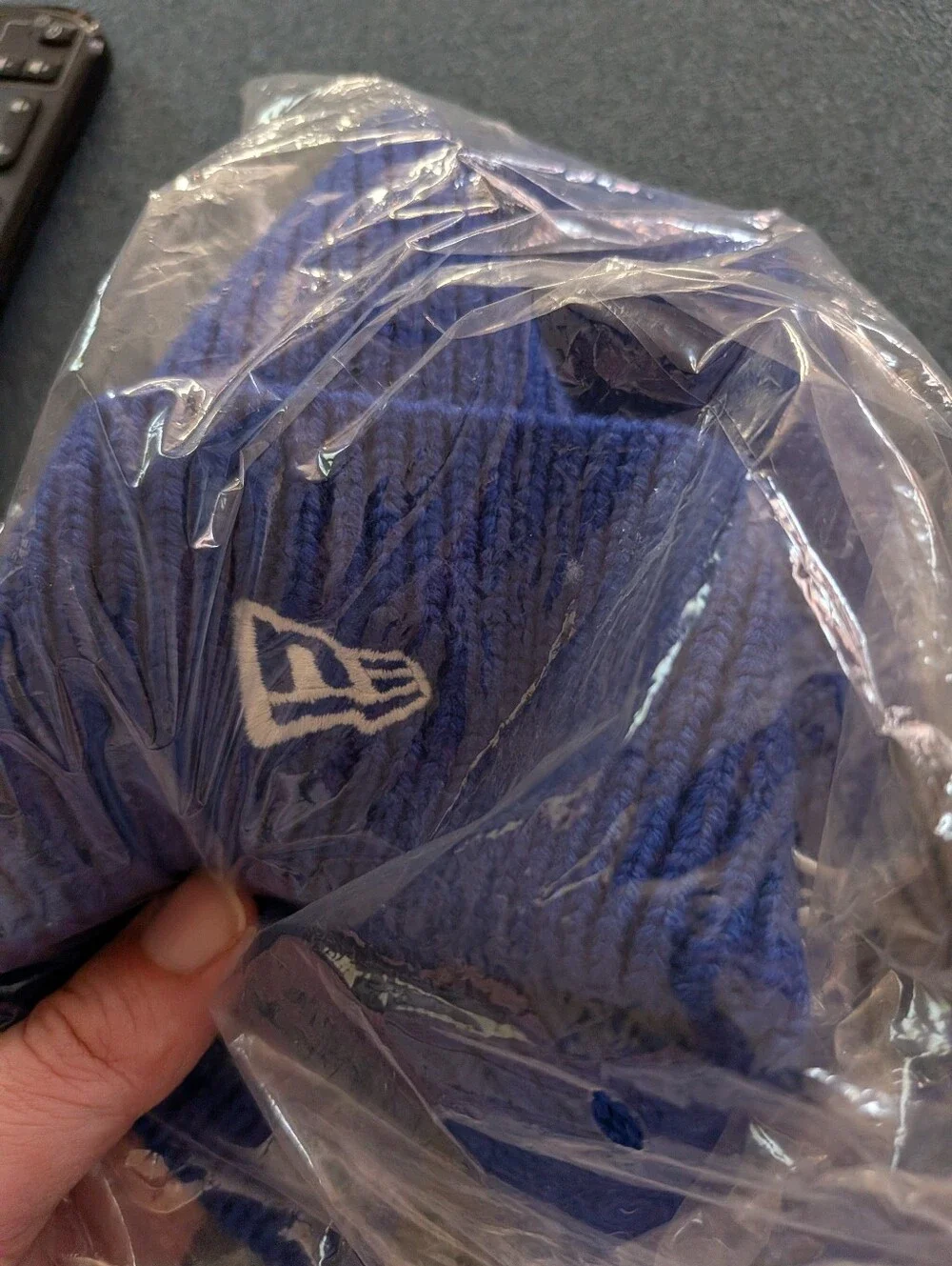 Buffalo Bills Skull Knit Cap